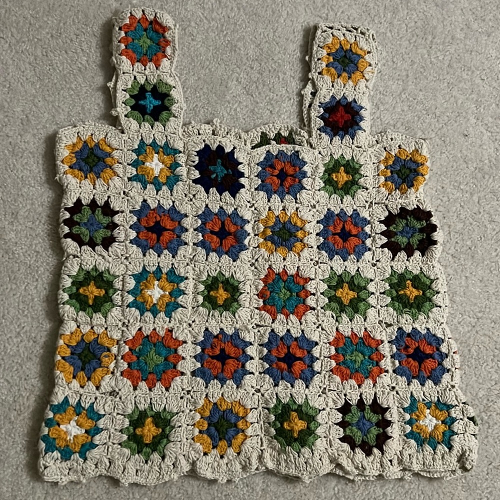 Handmade Crochet Woolen Top
